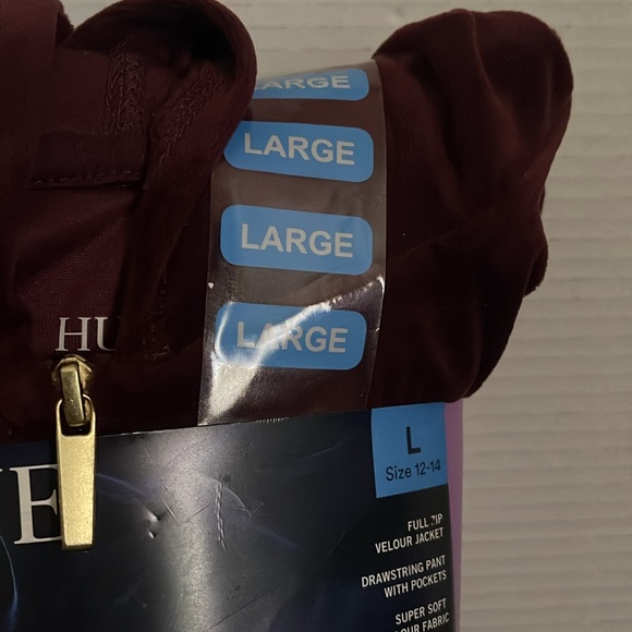 Hue lounge set burgundy - Picture 3 of 3